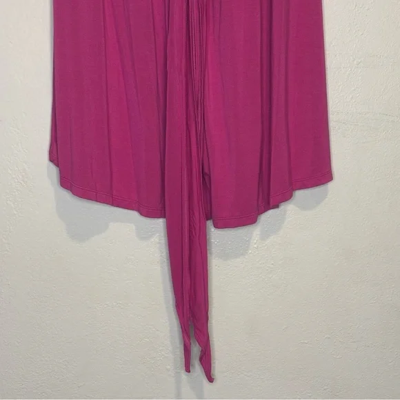 Magenta Maternity & Nursing Pink Wrap Dress Pip & Vine Size Medium Pregnant - Picture 6 of 7